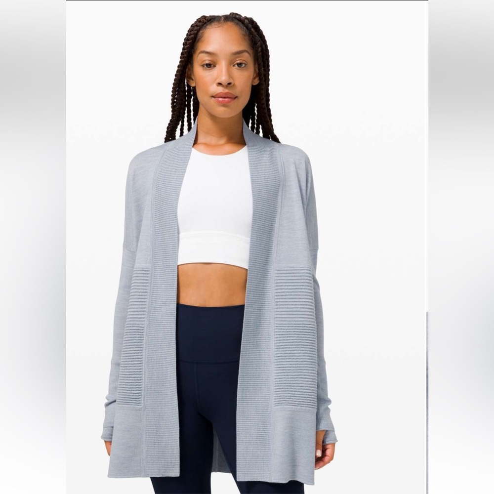 Lululemon Sit In Lotus Wrap II Merino Wool